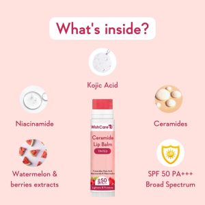 VishCare Tinted Lip Balm with SPF 50 PA+++ 5g