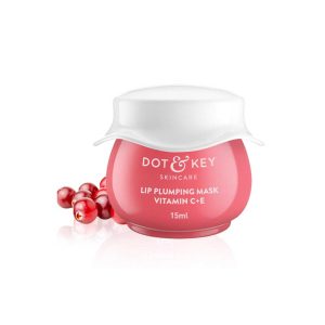 DOTNKEY Lip Plumping Mask With Shea Butter & Vitamin C + E