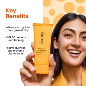 Foxxtale SPF 50 Sunscreen with PA++++ & Niacinamide