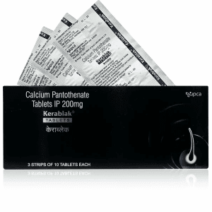 Kerablak Calcium Pantothenate Tablet 30 tabs