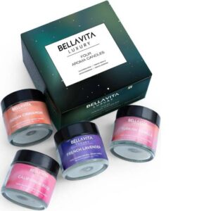 Alternative view of Bella Vita Aroma Candle Set (Vanilla Cinnamon Lavender Rose)