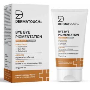 Dermatouch Bye Bye Pigmentation Face Wash (Niacinamide + Kojic Acid + Glutathione) (70g)