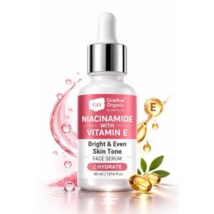 Grashva Organic Niacinamide with Vitamin E Face Serum (30 ml)