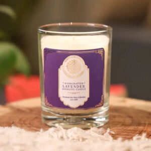 Alternative view of House Of Aroma Lavender Natural Wax Scented Candle Jar