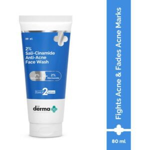 The Derma Co 2% Salicylic Acid + Niacinamide Face Wash (30ml)