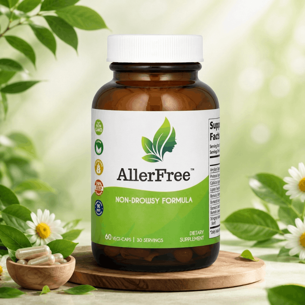 AllerFree Herbal Supplement – 60 Vegi Capsules